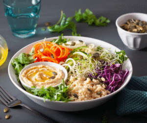 insalata con germogli