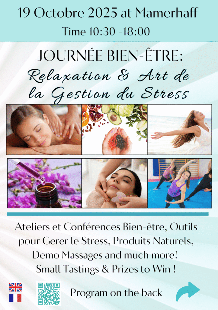 volantino giornata benessere 2 stress